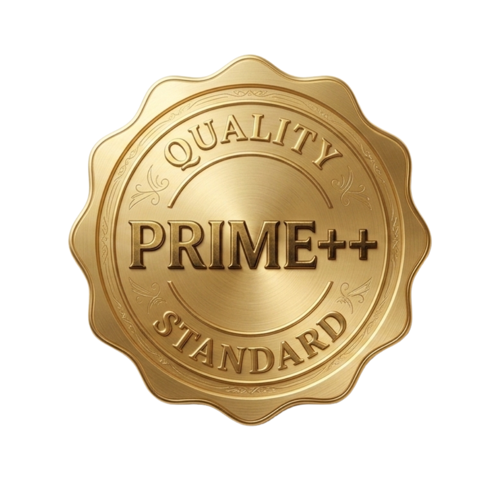 Prime++ Quality Standard Badge